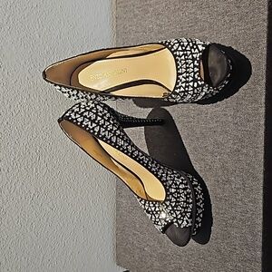 Enzo Angiolini Crystal Platform Heel 'Ealostlove2'